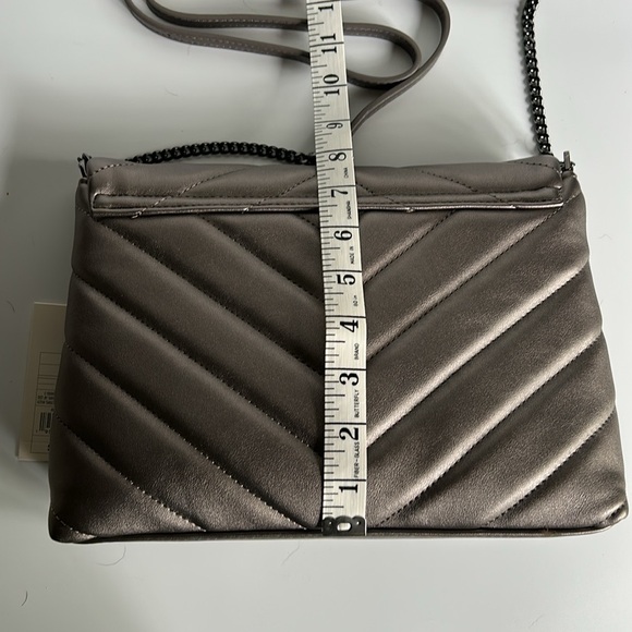 A New Day Quilted Boxy Crossbody Bag - Metallic Gray - Picture 9 of 14